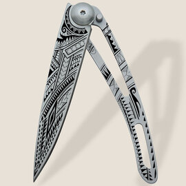 DEEJO KNIFE-Titanium/Naked/Samoa