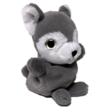 PLUSH-LIL WOLF GLOW EYES