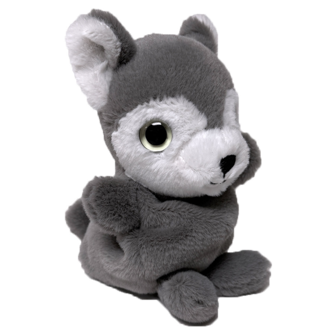 PLUSH-LIL WOLF GLOW EYES