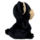 PLUSH-LIL BLK BEAR GLOW EYES