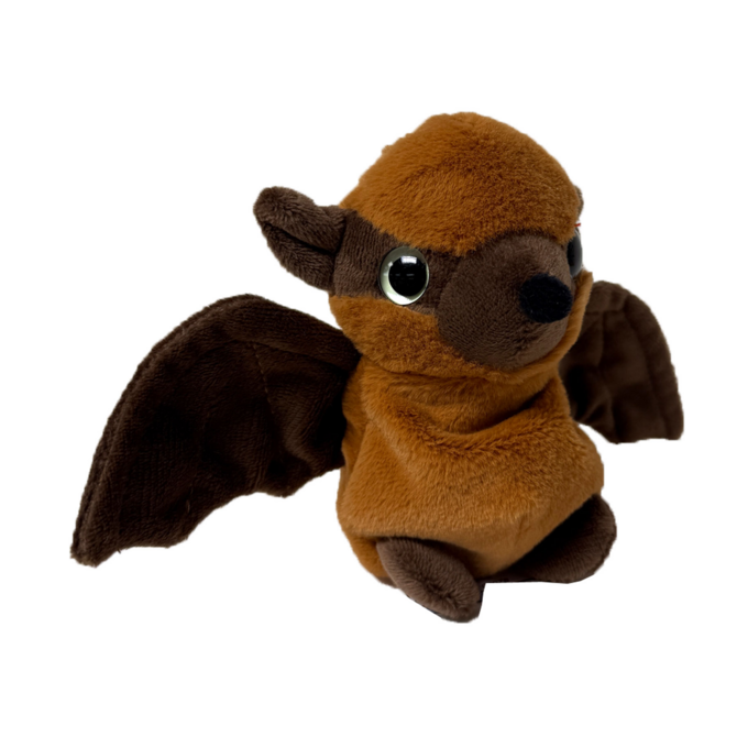 PLUSH-LIL BAT GLOW EYES