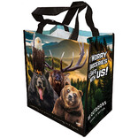 BAG-WILDLIFE SELFIE/BEARS/ELK/EAGLE