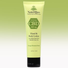 Naked Bee Lotion-CBD Orange Blossom 2.5oz 250MG