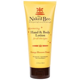 Naked Bee Lotion-Orange Blossom Shimmering 6.7oz