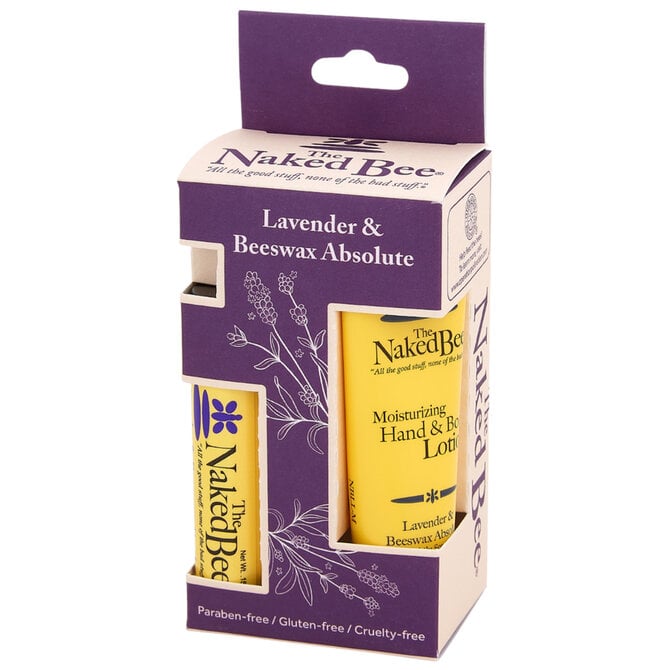 Naked Bee PKT PACK-LAVENDER/BEESWAX