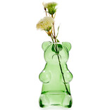 BALVI Vase-Yumm Bear Green Glass