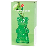 BALVI Vase-Yumm Bear Green Glass