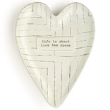 Demdaco/misc Product Spoon Rest-Heart Lick The Spoon