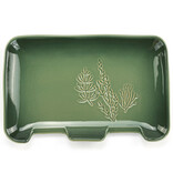 Demdaco/misc Product Spoon Rest-Double Green Floral