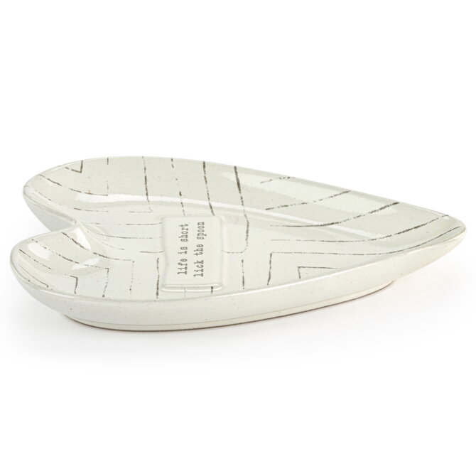 Demdaco/misc Product Spoon Rest-Heart Lick The Spoon