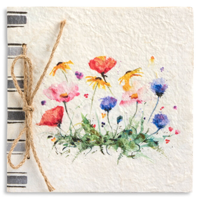 Demdaco/misc Product Journal-Wildflowers DC/Paper Mache