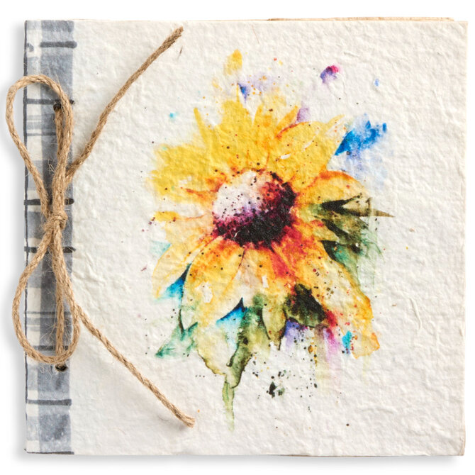 Demdaco/misc Product JRNL-SUNFLOWER DC/PAPER MACHE