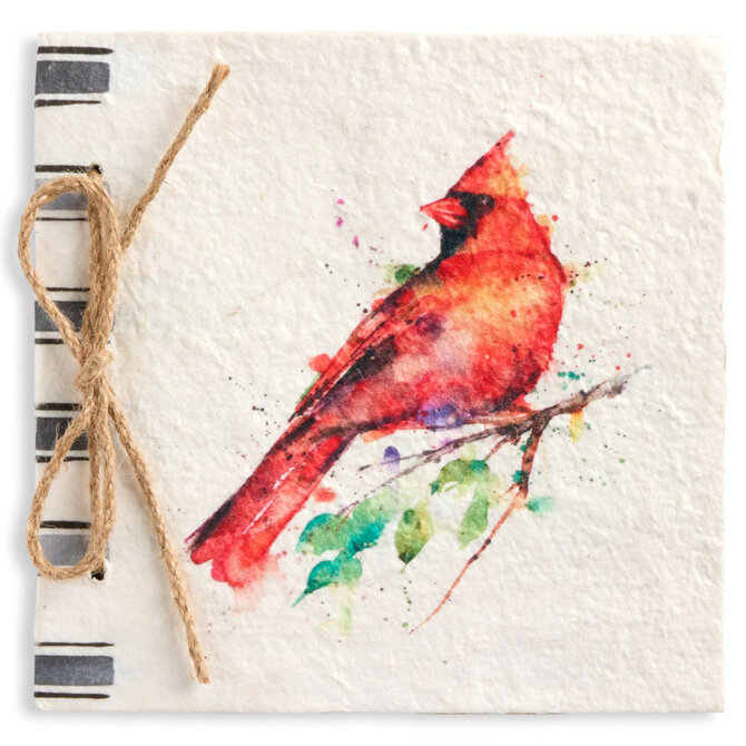 Demdaco/misc Product Journal-Cardinal DC/Paper Mache