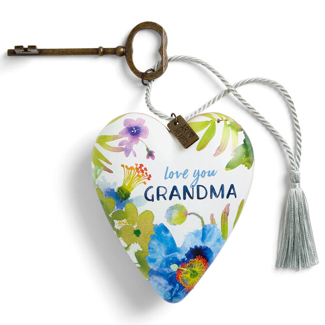 Demdaco/misc Product HEART ART-LOVE YOU GRANDMA