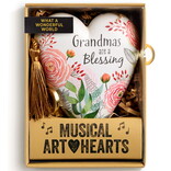 Demdaco/misc Product HEART ART MUSICAL-GRANDMAS ARE A BLESSING
