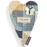 Demdaco/misc Product HEART-FABRIC/FLY FREE