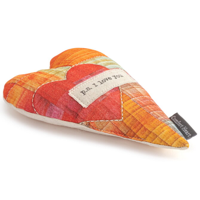 Demdaco/misc Product HEART-FABRIC/P.S. I LOVE YOU