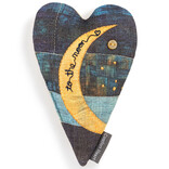 Demdaco/misc Product HEART-FABRIC/TO THE MOON
