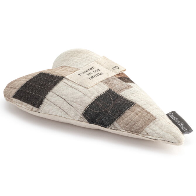 Demdaco/misc Product HEART-FABRIC/FOREVER IN OUR HEARTS