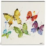 Demdaco/misc Product WALL-FLOCK OF BUTTERFLYS DC 10"