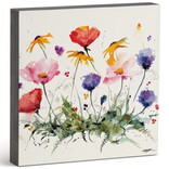 Demdaco/misc Product WALL-WILDFLOWERS DC 10"