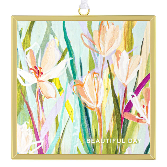 Demdaco/misc Product SUNCATCHER-BFLY/FLORAL BEAUTIFUL DAY EH