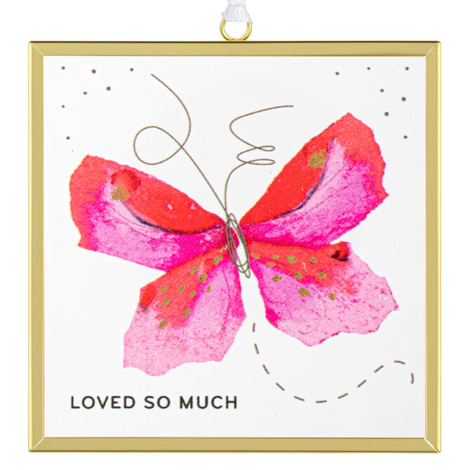 Demdaco/misc Product SUNCATCHER-BFLY/LOVED SO MUCH EH