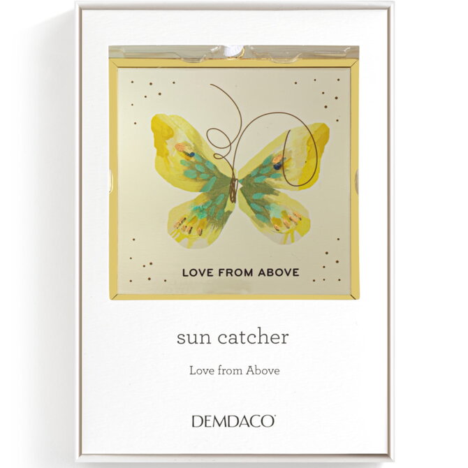Demdaco/misc Product Suncatcher-Butterfly/Love From Above EH