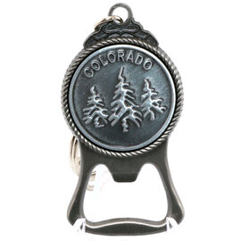 DUTCH AMERICAN IMPORT CO. Keychain/Bottle Opener-Colorado Trees