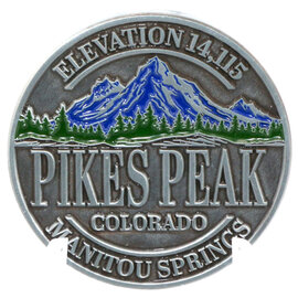 DUTCH AMERICAN IMPORT CO. Magnet-Pikes Peak Manitou