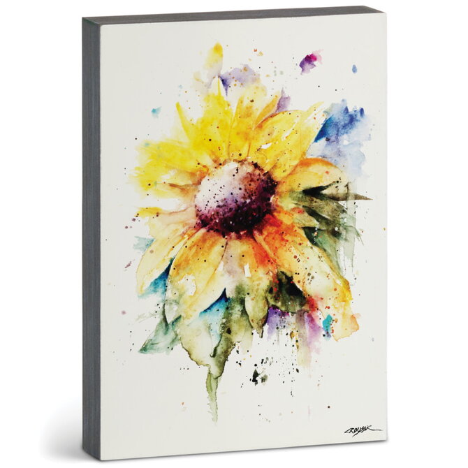 Demdaco/misc Product WALL-SUNFLOWER 12X8