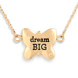 Demdaco/misc Product Necklace-Butterfly/Dream Big