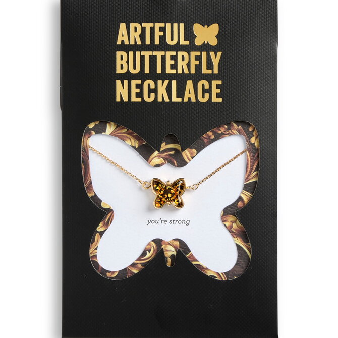 Demdaco/misc Product Necklace-Butterfly/You're Strong