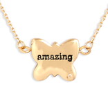 Demdaco/misc Product Necklace-Butterfly/Amazing