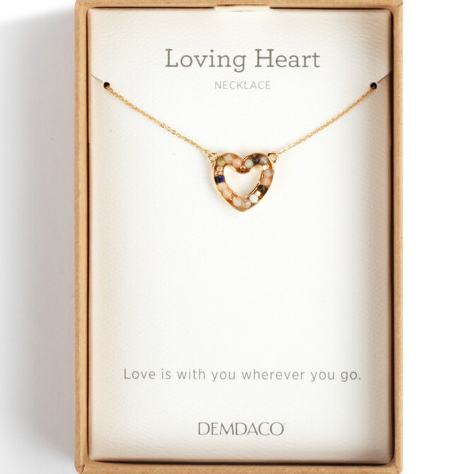 Demdaco/misc Product N-LOVING HEART MULTICLR