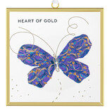 Demdaco/misc Product SUNCATCHER-BFLY/HEART OF GOLD EH