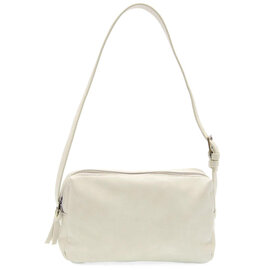 Eloise-Double Zip Shoulder/Powder