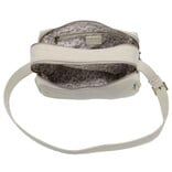 Eloise-Double Zip Shoulder/Powder