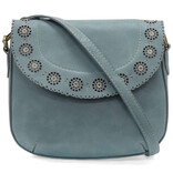 Daisy-Flap Crossbody/Blue Sugar