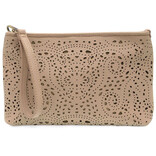 Quinn-Clutch Crossbody/Taupe
