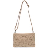 Quinn-Clutch Crossbody/Taupe