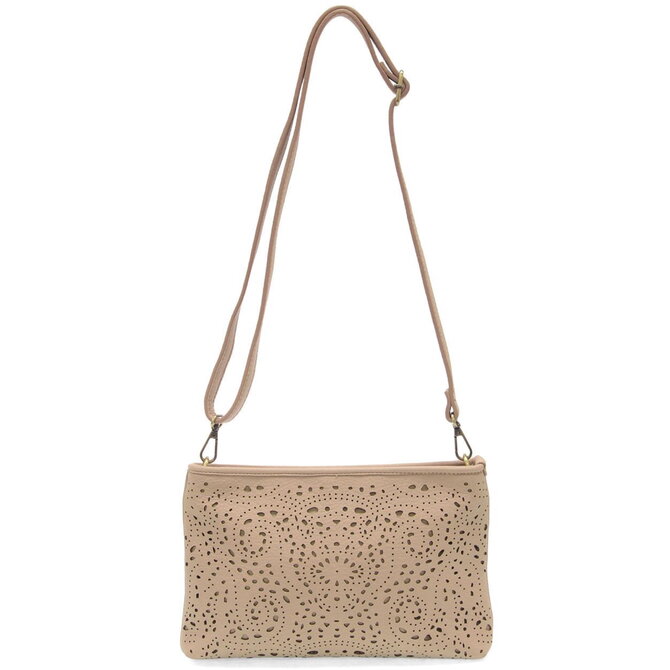 Quinn-Clutch Crossbody/Taupe