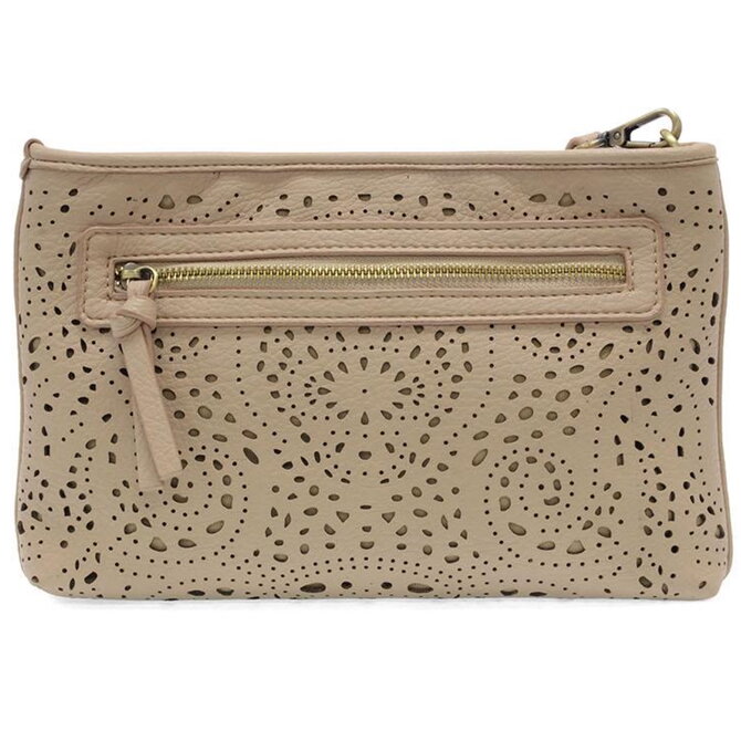 Quinn-Clutch Crossbody/Taupe