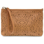 Quinn-Clutch Crossbody/Tan