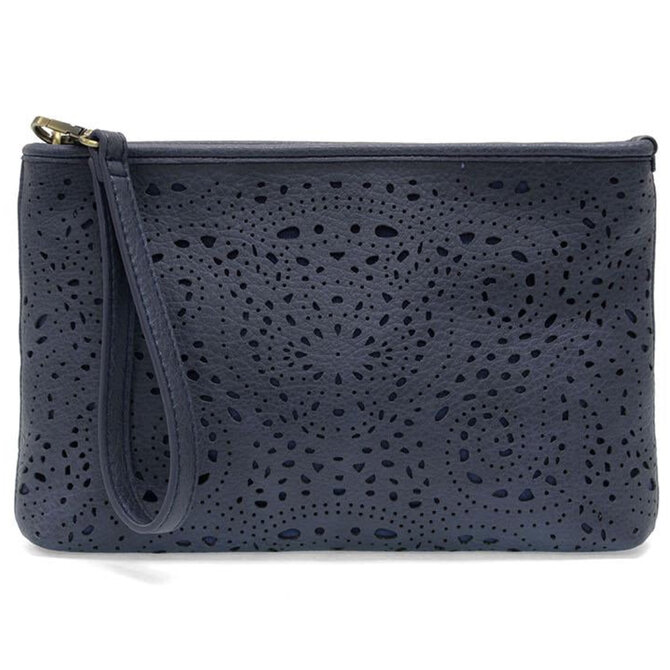 QUINN-CLUTCH CRSBDY/DENIM