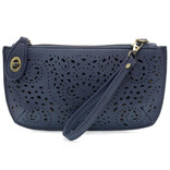 Clutch-Mini Wristlet Crossbody/Denim