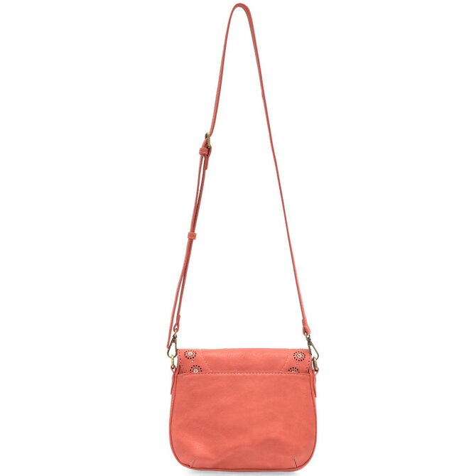 Daisy-Flap Crossbody/Living Coral