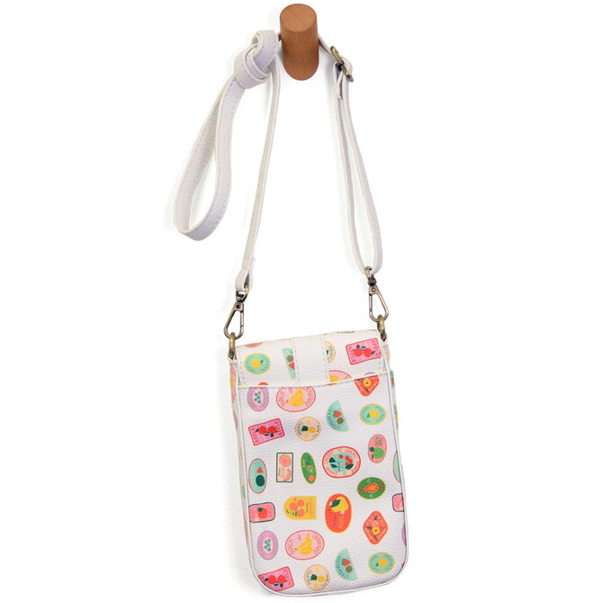 Phone Crossbody-Farmers Market/White