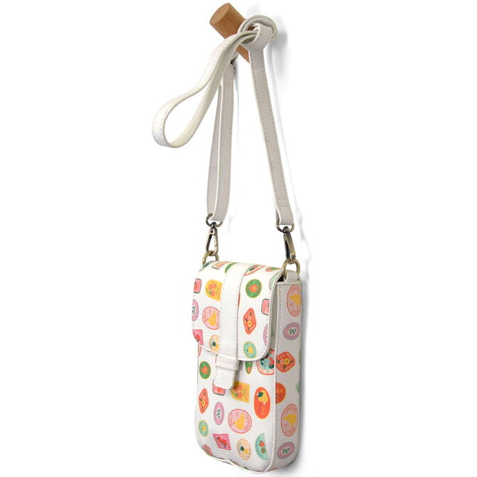 Phone Crossbody-Farmers Market/White