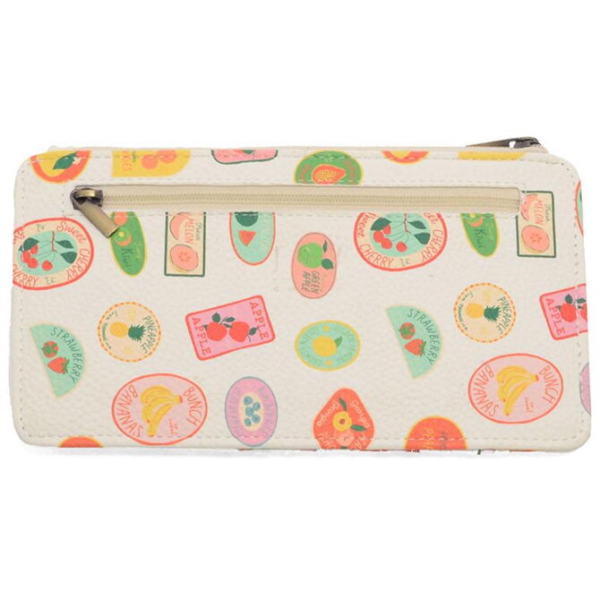 KARA-FARMERS MRKT/MINI WLT/WHITE